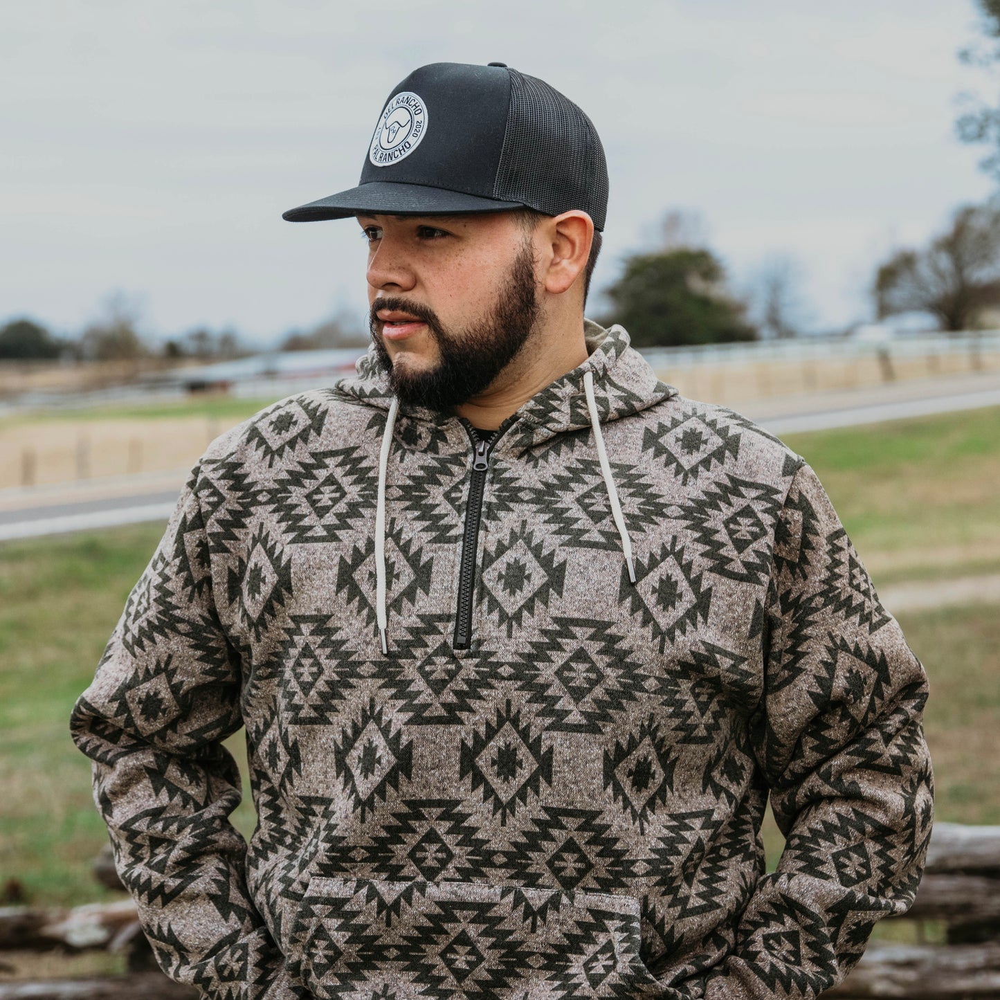 Old West Aztec Pullover
