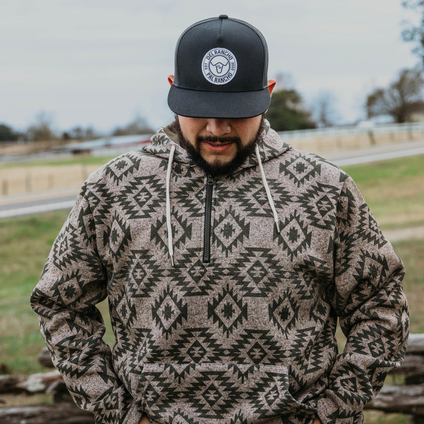 Old West Aztec Pullover